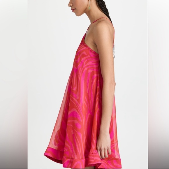 Alexis Corso Dress in Carmine Waves NWOT - Picture 2 of 8